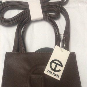 Telfar Chocolate Small Shopping bag